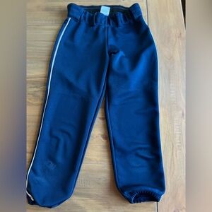 Gluv softball pants- women’s small navy with white piping